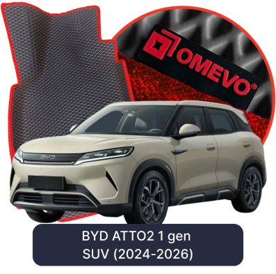 EVA autokoberce OMEVO pre BYD ATTO2 1 gen SUV (2024-2025)