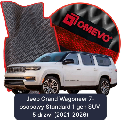 EVA autokoberce OMEVO pre Jeep Grand Wagoneer 7-miestny Standard 1. gen SUV (2021-2026)
