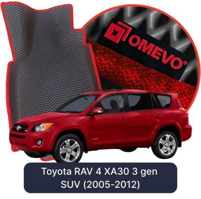 EVA autokoberce OMEVO pre Toyota RAV 4 XA30 3. gen SUV (2005-2012)