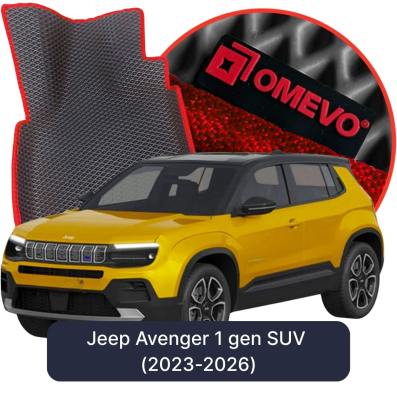 EVA autokoberce OMEVO pre Jeep Avenger 1. gen SUV (2023-2025)