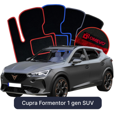 Velúrové autokoberce OMEVO pre Cupra Formentor 1 gen SUV (2020-2024)