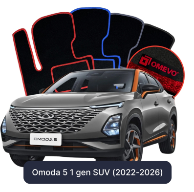 Velúrové autokoberce OMEVO pre Omoda 5 1 gen SUV (2022-2025)