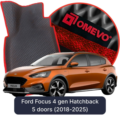 EVA autokoberce OMEVO pre Ford Focus 4. gen Hatchback 5 dverí (2018-2025)