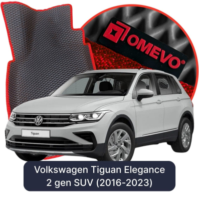 EVA autokoberce OMEVO pre Volkswagen Tiguan Elegance 2 gen SUV (2016-2023)
