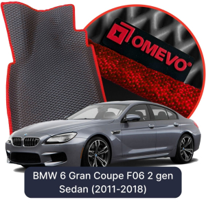 OMEVO 5D Pro Autokoberce do BMW 6 Gran Coupe F06 2 gen Sedan (2011-2018)