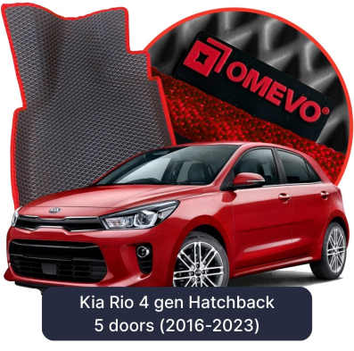EVA autokoberce OMEVO pre Kia Rio 4. gen Hatchback (2016-2023)