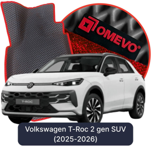 OMEVO 5D Pro Autokoberce do Volkswagen T-Roc 2 gen SUV (2025-2026)