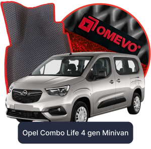 OMEVO 5D Pro Autokoberce do Opel Combo Life 4. gen Minivan (2018-2025)