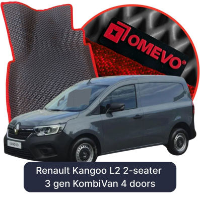 EVA autokoberce OMEVO pre Renault Kangoo L2 2-miestny 3 gen KombiVan 4 dvere (2021-2025)