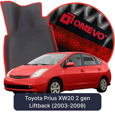 EVA autokoberce OMEVO pre Toyota Prius XW20 2 gen Liftback (2003-2009)