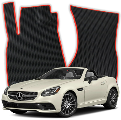 EVA autokoberce OMEVO pre Mercedes-Benz SLC 300 R172 3 gen Cabrio (2016-2020)