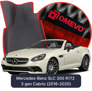 OMEVO 5D Pro Autokoberce do Mercedes-Benz SLC 300 R172 3 gen Cabrio (2016-2020)