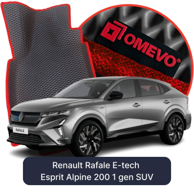 EVA autokoberce OMEVO pre Renault Rafale E-tech Esprit Alpine 200 1 gen SUV (2024-2026)