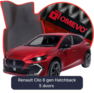 OMEVO 5D Pro Autokoberce do Renault Clio 6 gen Hatchback 5 dverí (2025-2026)