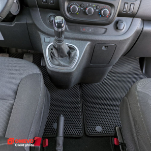 EVA autokoberce OMEVO pre Renault Trafic 9-miestny 3 gen Minivan 4 dvere (2014-2025)