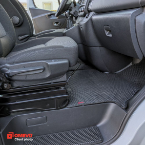 EVA autokoberce OMEVO pre Renault Trafic 9-miestny 3 gen Minivan 3 dvere (2014-2025)