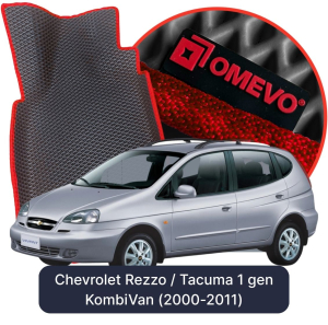 OMEVO 5D Pro Autokoberce do Chevrolet Rezzo / Tacuma 1 gen KombiVan (2000-2011)