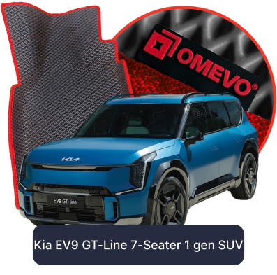 EVA autokoberce OMEVO pre Kia EV9 GT-Line 7-miestny 1. gen SUV (2023-2025)