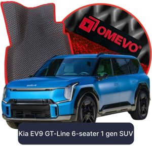 OMEVO 5D Pro Autokoberce do Kia EV9 GT-Line 6-miestny 1. gen SUV (2023-2025)