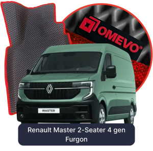 OMEVO 5D Pro Autokoberce do Renault Master 2-miestny 4 gen Furgon (2024-2025)