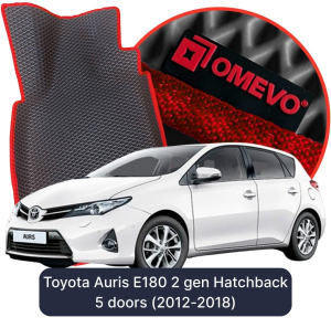 OMEVO 5D Pro Autokoberce do Toyota Auris E180 2 gen Hatchback 5 dverí (2012-2018)