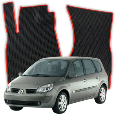 EVA autokoberce OMEVO pre Renault Grand Scenic 7-Osobowy  2 gen Minivan (2004-2009)