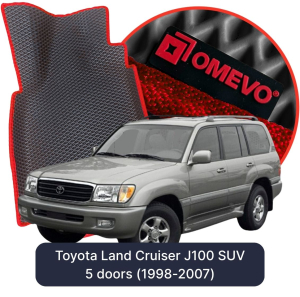 OMEVO 5D Pro Autokoberce do Toyota Land Cruiser J100 SUV 5 dverí (1998-2007)