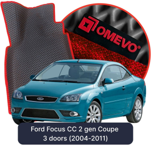 OMEVO 5D Pro Autokoberce do Ford Focus CC 2. gen Coupe 3 dvere (2004-2011)