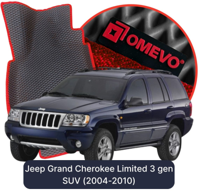 EVA autokoberce OMEVO pre Jeep Grand Cherokee Limited 3. gen SUV (2004-2010)