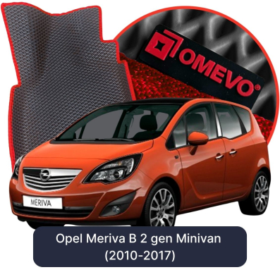 EVA autokoberce OMEVO pre Opel Meriva B 2. gen Minivan (2010-2017)
