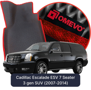 OMEVO 5D Pro Autokoberce do Cadillac Escalade ESV 7-miestny 3 gen SUV (2007-2014)