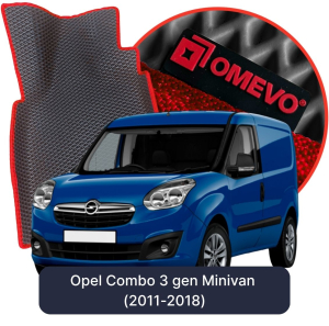 OMEVO 5D Pro Autokoberce do Opel Combo 3. gen Minivan (2011-2018)