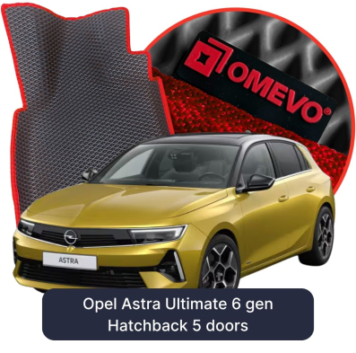 EVA autokoberce OMEVO pre Opel Astra Ultimate 6 gen Hatchback 5 dverí (2022-2026)