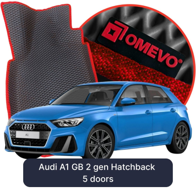 EVA autokoberce OMEVO pre Audi A1 GB 2 gen Hatchback 5 dverí (2018-2025)