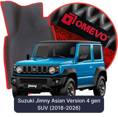 EVA autokoberce OMEVO pre Suzuki Jimny ázijská verzia 4 gen SUV (2018-2026)