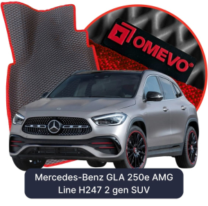 OMEVO 5D Pro Autokoberce do Mercedes-Benz GLA 250e AMG Line H247 2. gen SUV (2020-2025)
