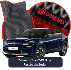 OMEVO 5D Pro Autokoberce do Citroën C4 ë-C4X 3 gen Fastback/Sedan (2022-2025)