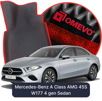 EVA autokoberce OMEVO pre Mercedes-Benz Razred A AMG 45S W177 4 gen Sedan (2019-2026)