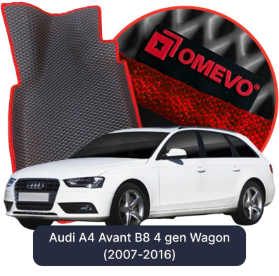 EVA autokoberce OMEVO pre Audi A4 Avant B8 4 gen Kombi (2007-2016)