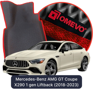 OMEVO 5D Pro Autokoberce do Mercedes-Benz AMG GT 4 Dverové Coupe X290 1. gen Liftback (2018-2023)