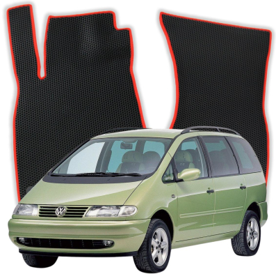 EVA autokoberce OMEVO pre Volkswagen Sharan 7-miestny 7M 1 gen Minivan (1995-2010)