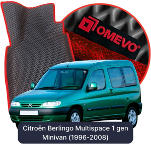 OMEVO 5D Pro Autokoberce do Citroën Berlingo Multispace 5 mest 1 gen Minivan (1996-2008)