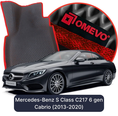 EVA autokoberce OMEVO pre Mercedes-Benz Razred S C217 6 gen Cabrio (2013-2020)