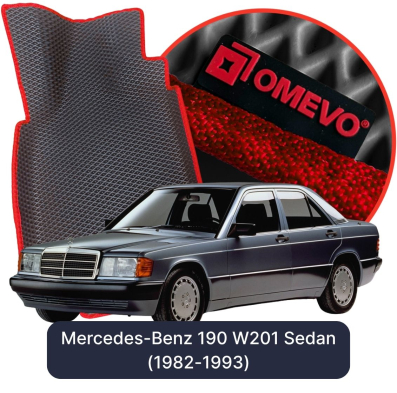 EVA autokoberce OMEVO pre Mercedes-Benz 190 W201 Sedan (1982-1993)