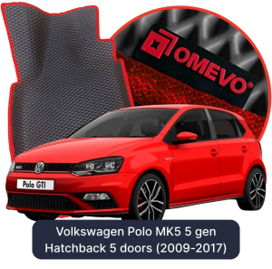 OMEVO 5D Pro Autokoberce do Volkswagen Polo MK5 5. gen Hatchback (2009-2017)