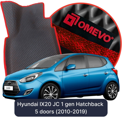 EVA autokoberce OMEVO pre Hyundai IX20 JC 1. generácia Hatchback (2010-2019)
