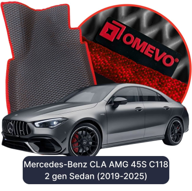 EVA autokoberce OMEVO pre Mercedes-Benz CLA AMG 45S C118 2. gen Sedan (2019-2025)