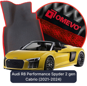 OMEVO 5D Pro Autokoberce do Audi R8 Performance Spyder 2 gen Cabrio (2021-2024)