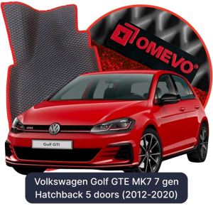OMEVO 5D Pro Autokoberce do Volkswagen Golf GTE MK7 7. gen Hatchback (2012-2020)