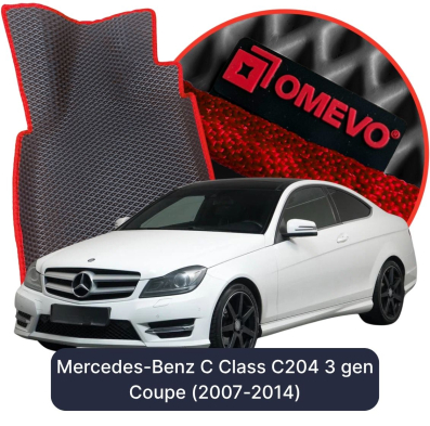 EVA autokoberce OMEVO pre Mercedes-Benz C trieda C204 3. gen Coupe (2007-2014)